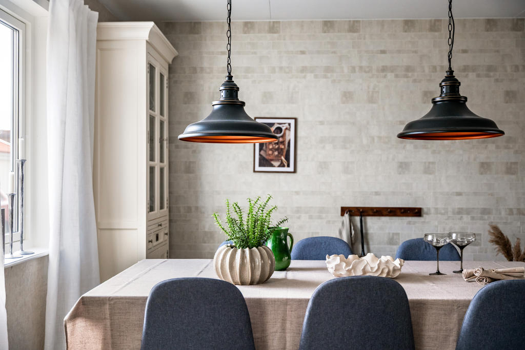 Stor matplats. Perfekt för stora kalas.