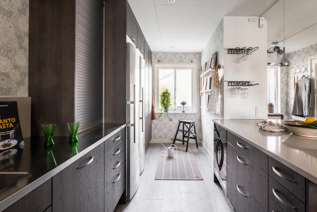 Välutrustat Sentenskök för den matintresserade.