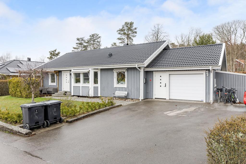 Parkering framför huset