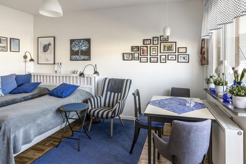 Matplats intill fönsterparti