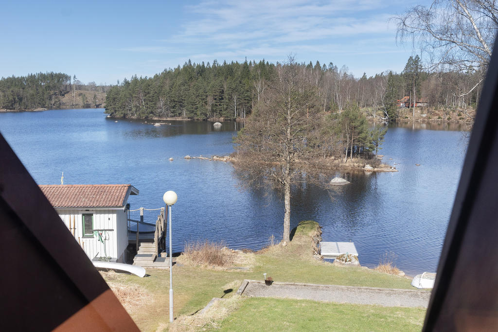 Utsikt från andra våningen.