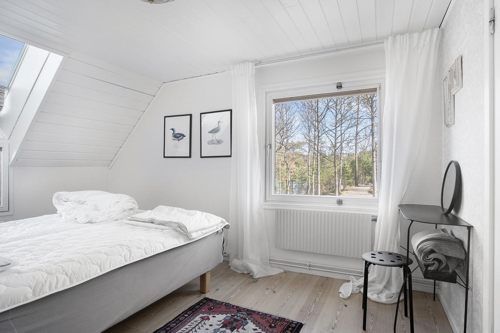 Ett av de många sovrummen. 