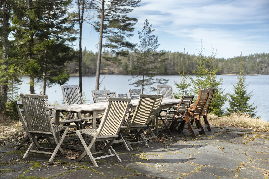 Här kan man njuta av ett enastående sjöläge. 