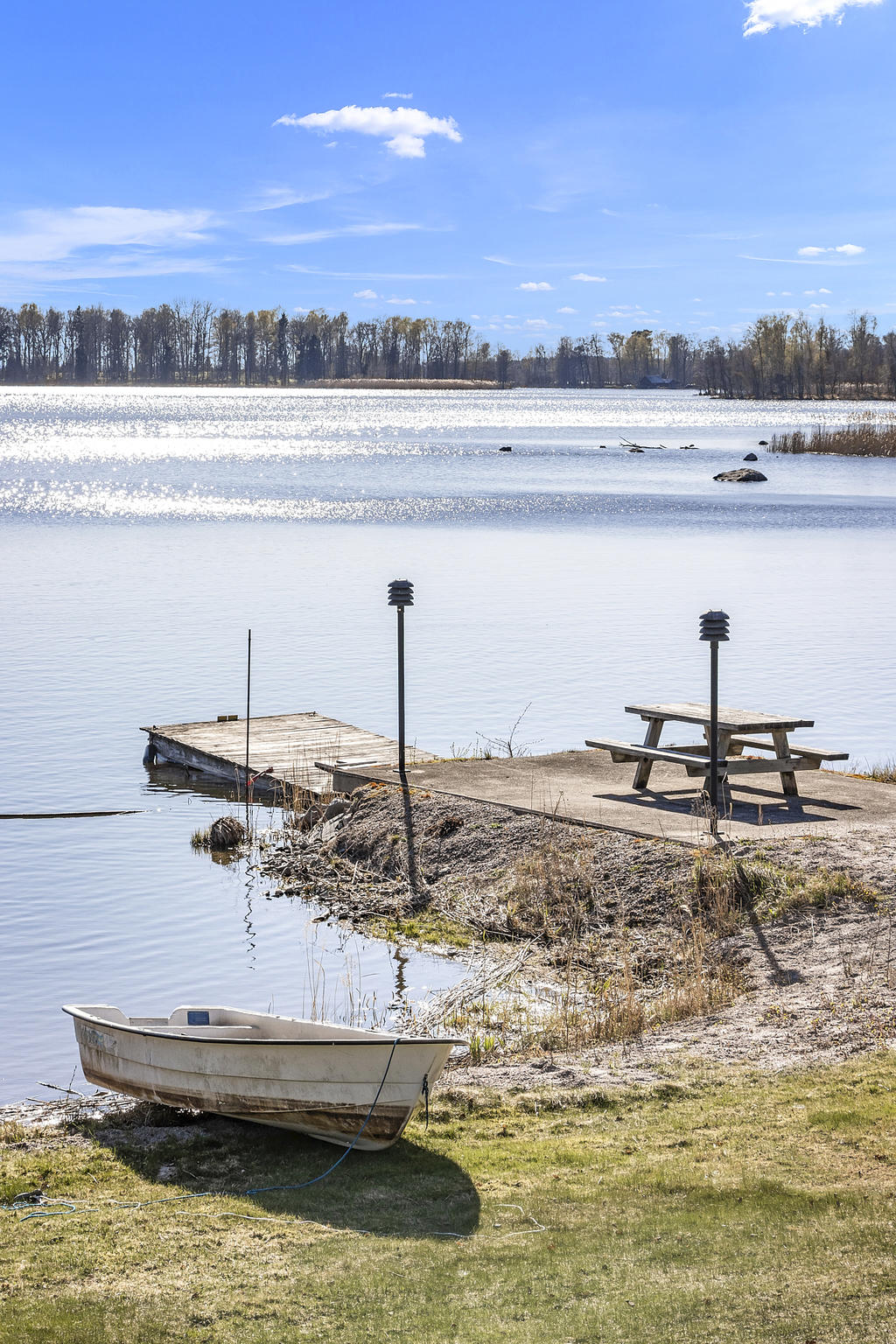 Plats för bad och båt