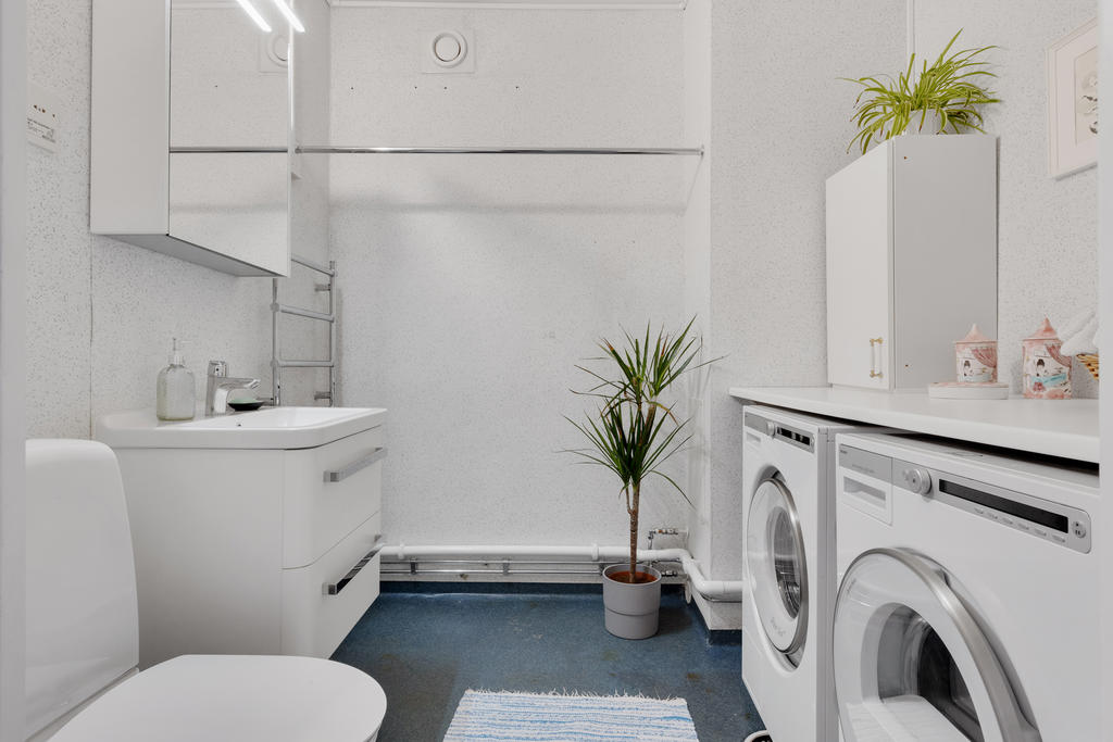 WC med tvättavdelning