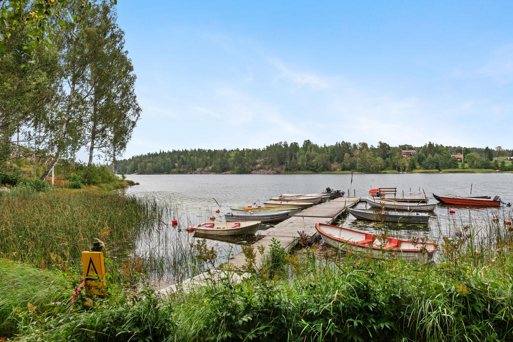 Båtplats i Länna kyrksjö