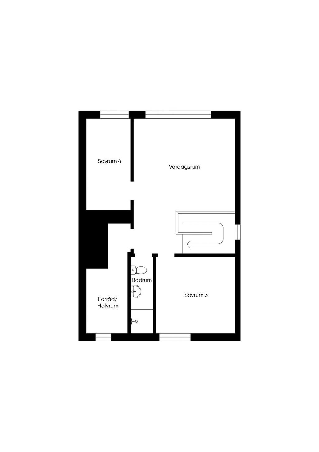 Alternativ planlösning