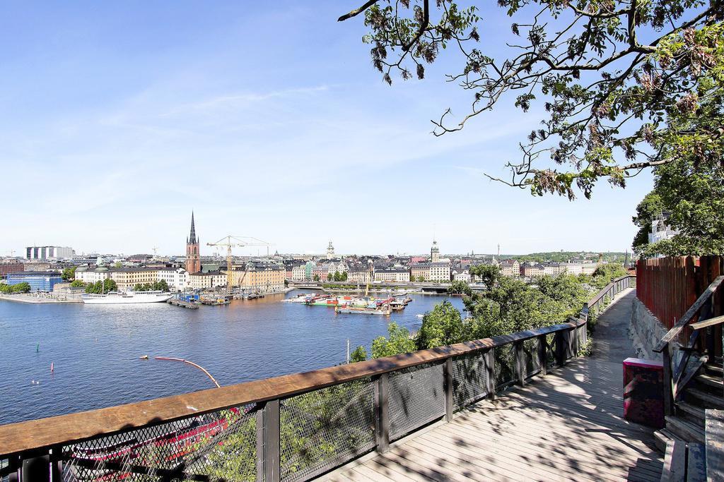 Monteliusvägen med fantastiskt utsikt över Stockholm