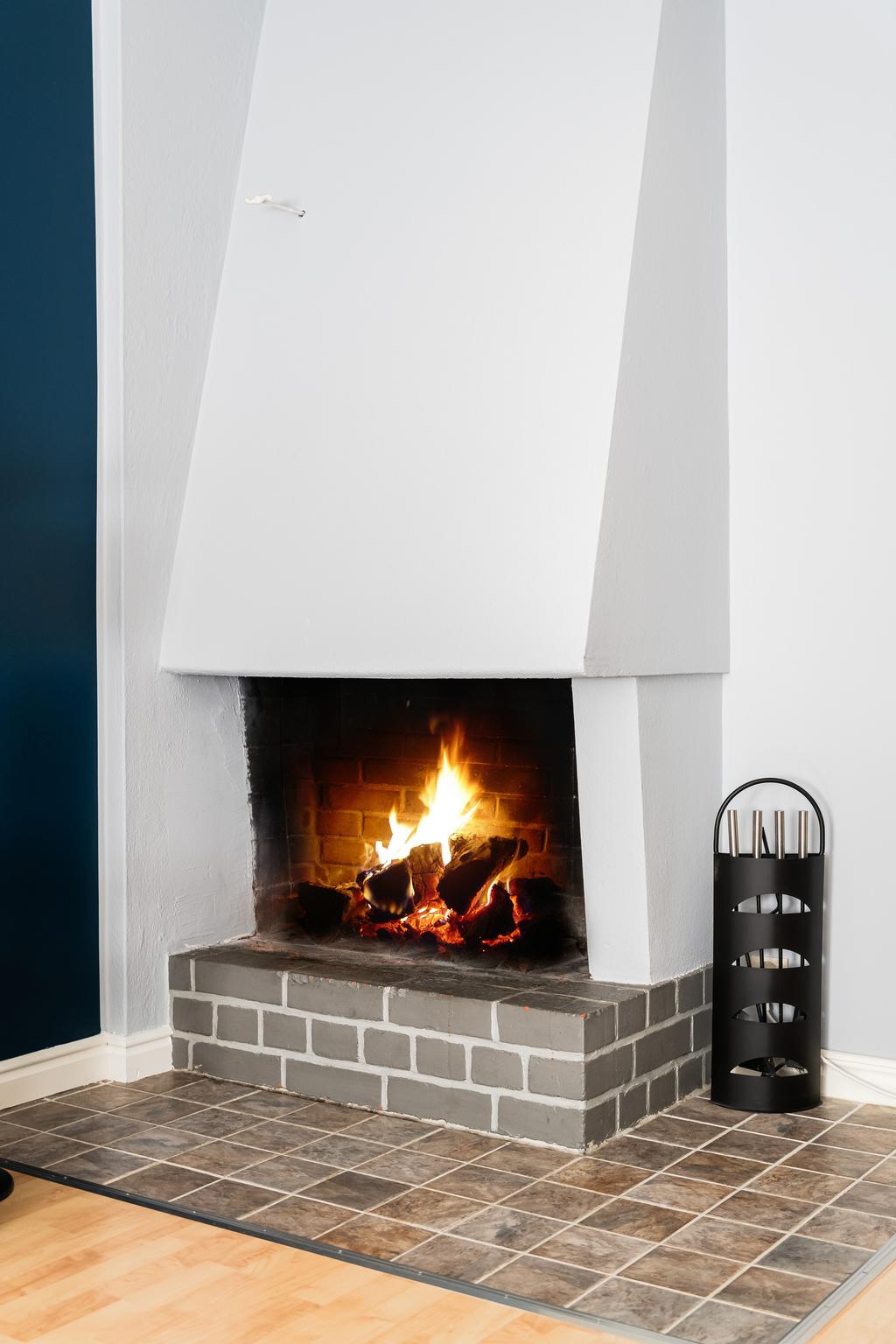 Eldstad. Godkänd för användning.