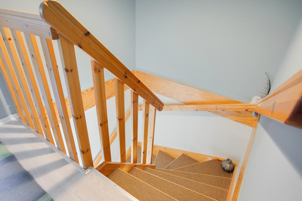 Trapp upp till övre plan