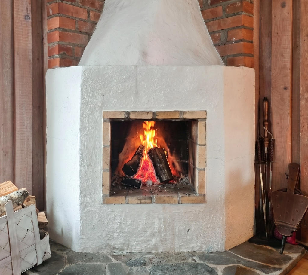 Öppen spis förstärker mysfaktorn än mer.