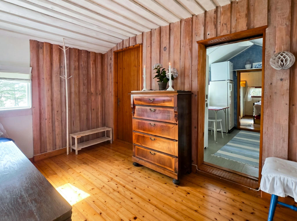 Entrén till vardagsrummet.