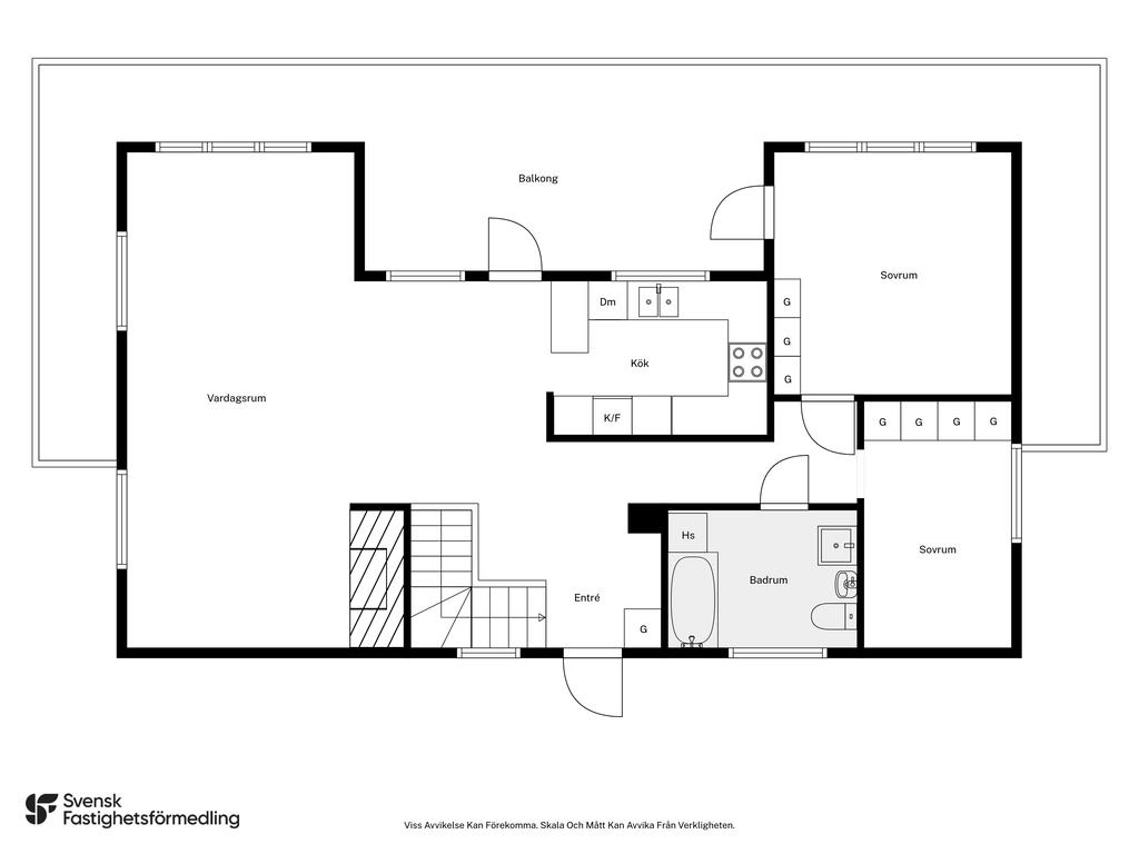 Planlösning entréplan