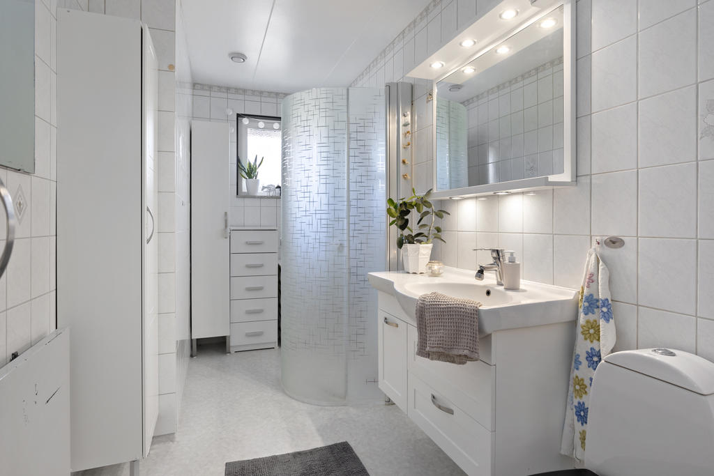 Rymlig wc/dusch