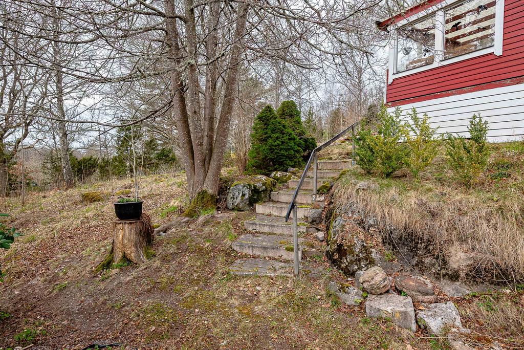 Trappen upp till huset