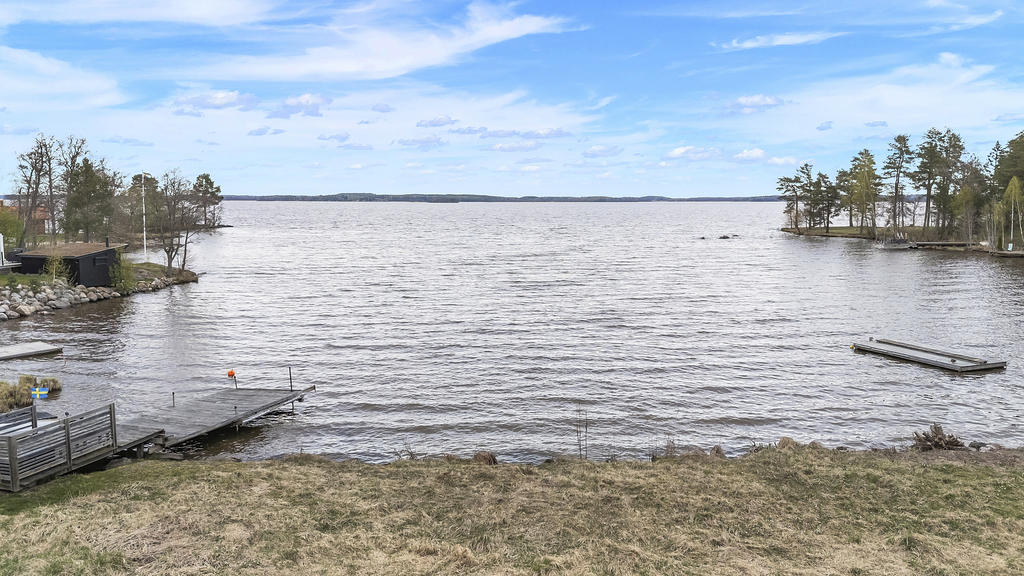 Nära ett dopp i Mälaren