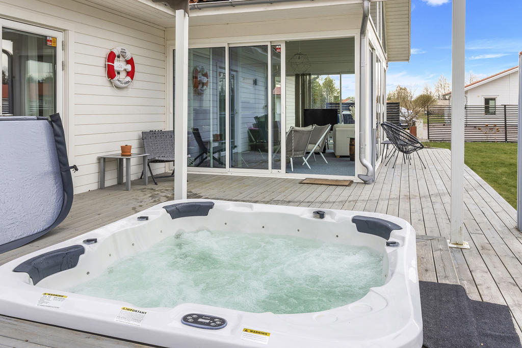 Nedsänkt bubbelbad