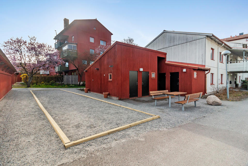 Föreningens boulebana