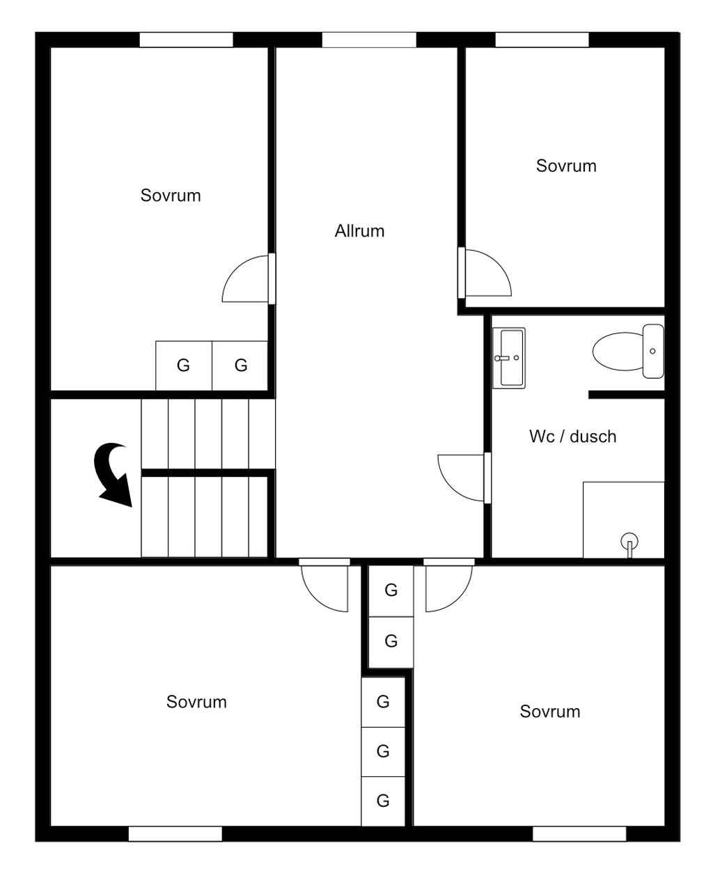 Övre plan