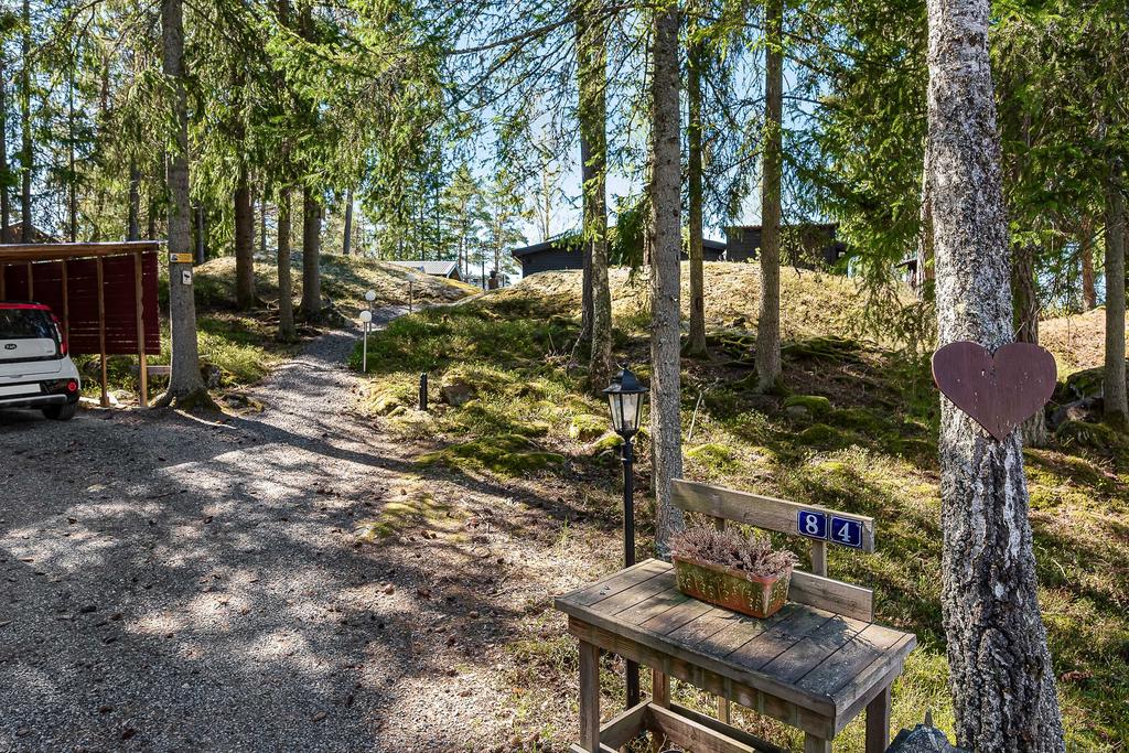 Stigen upp till huset