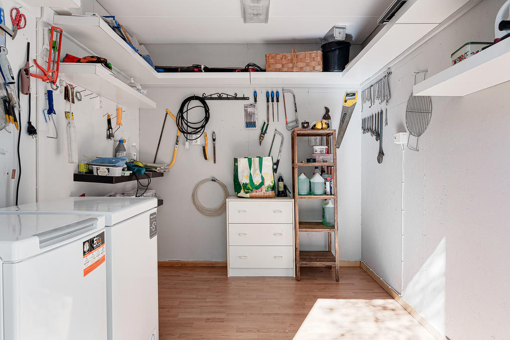 I snickarbod/tvättstuga