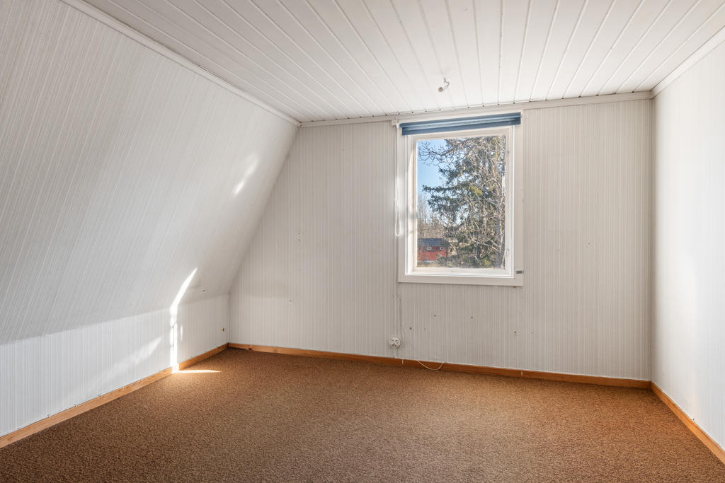 Sovrum på övre plan