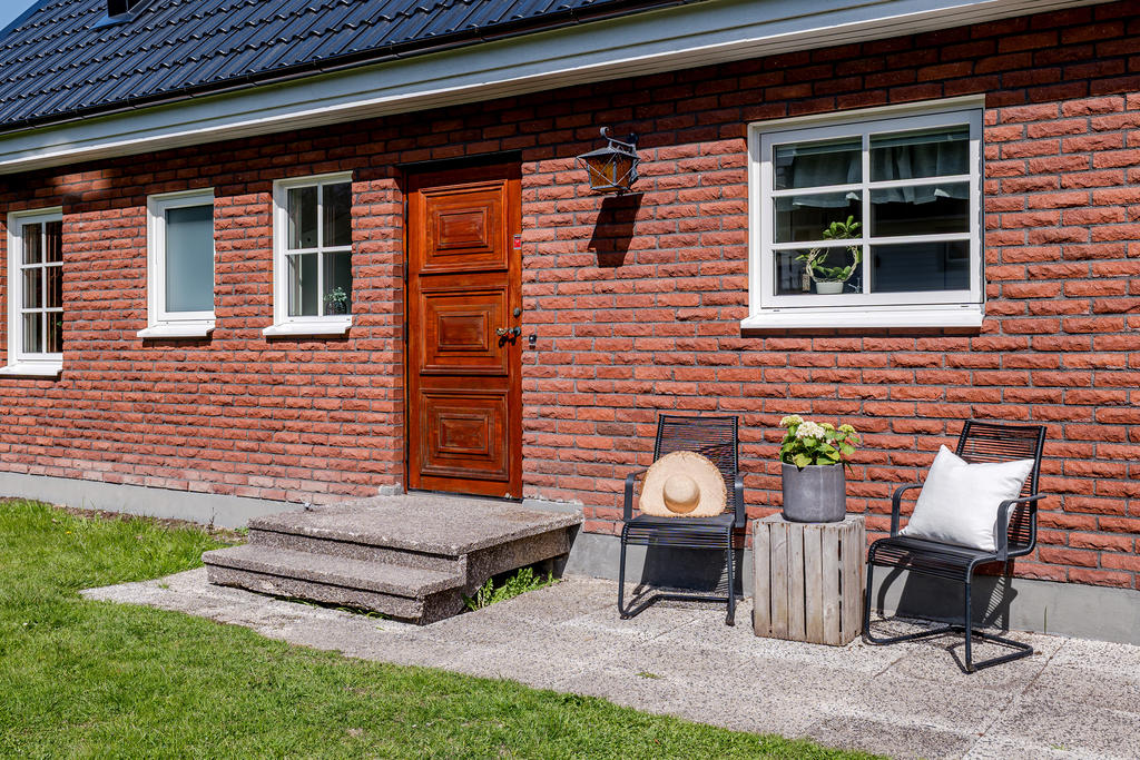 Trevlig uteplats med solläge
