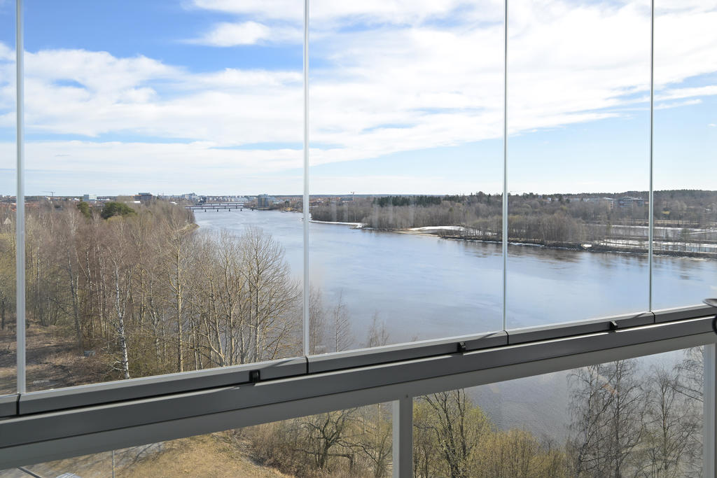 Utsikt från balkong