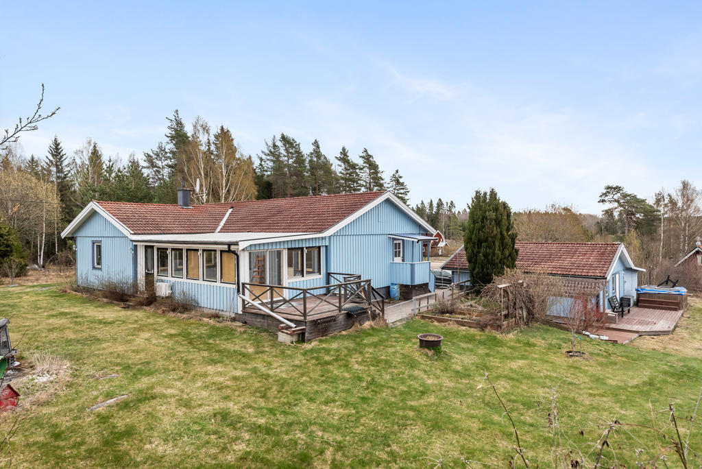 Huset och garaget