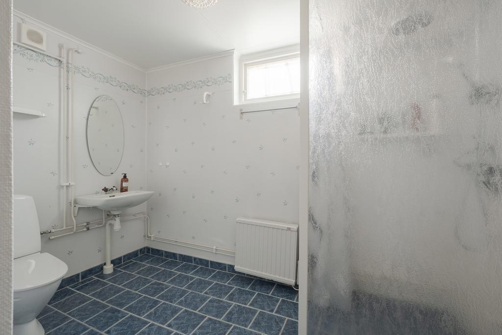 Badrum i källarplan