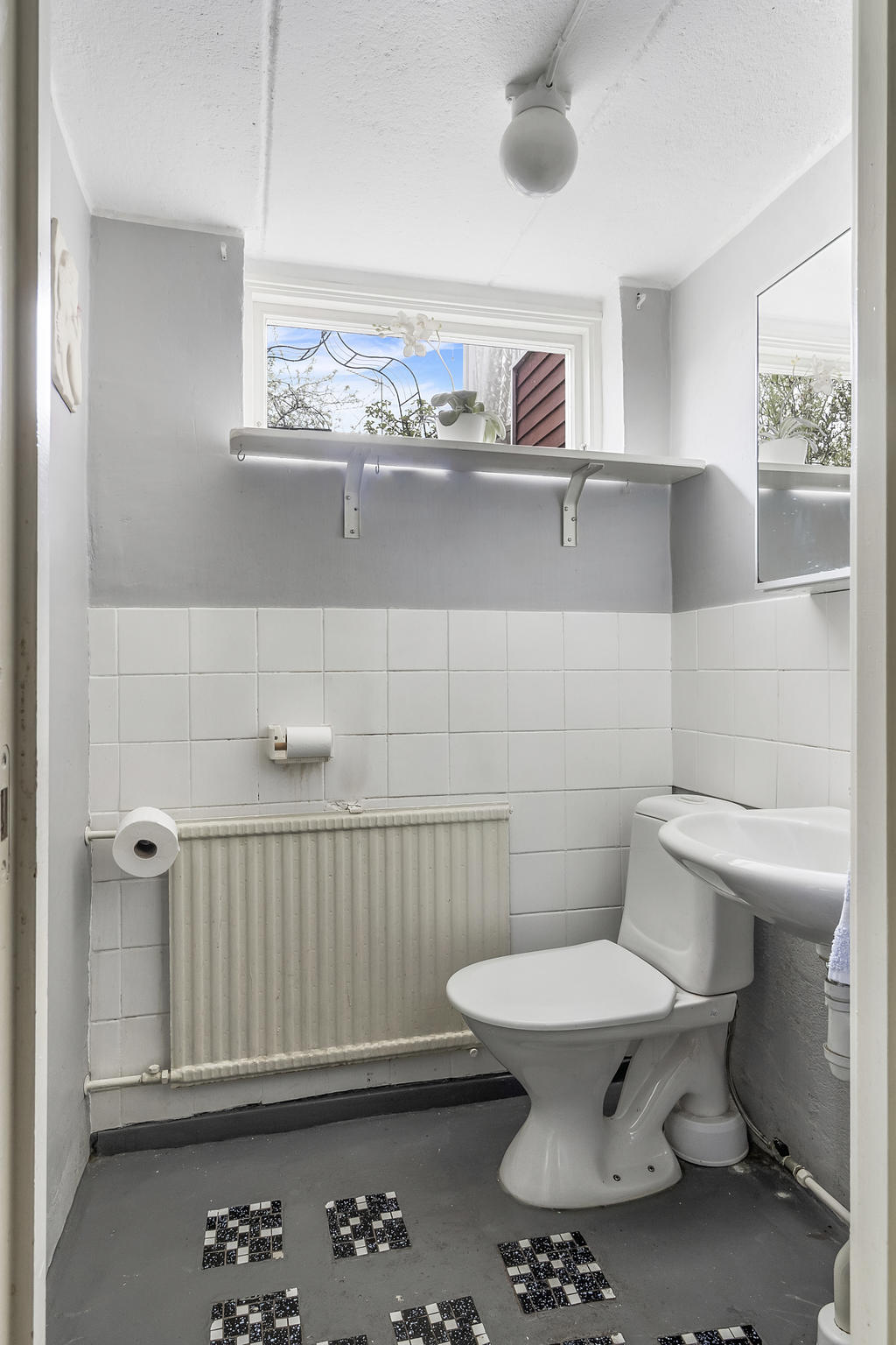 Wc i källarplan
