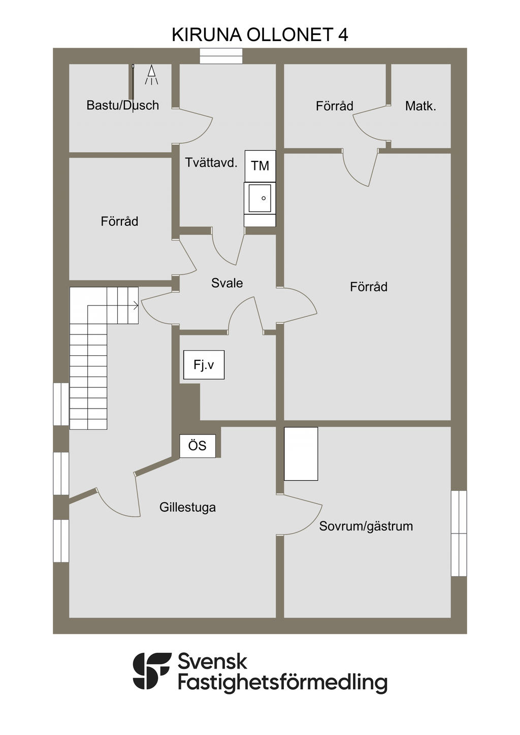 Planritning källarplan