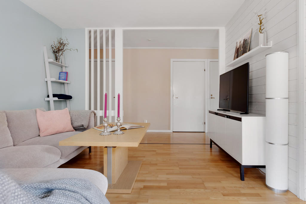 Plats för både soffa och tv-möbel