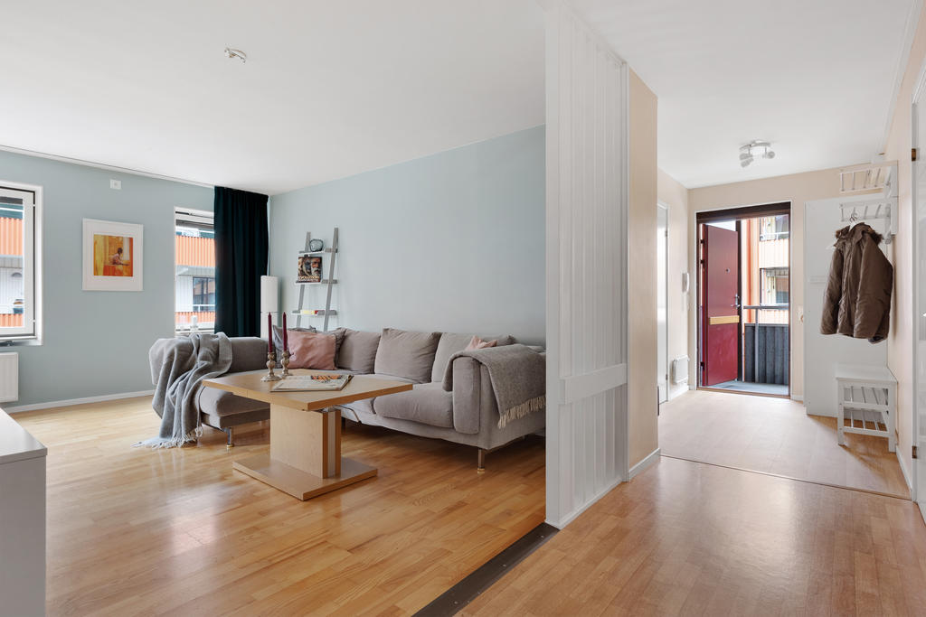 Välkomen in i lägenheten