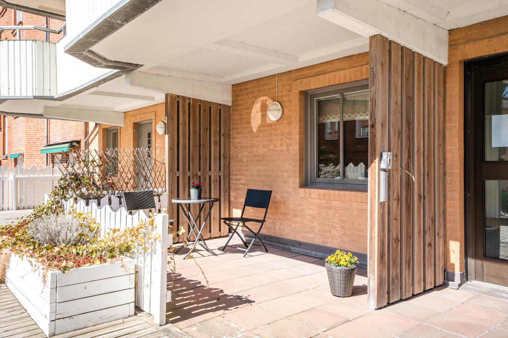 Härligt uteplats i soligt söderläge