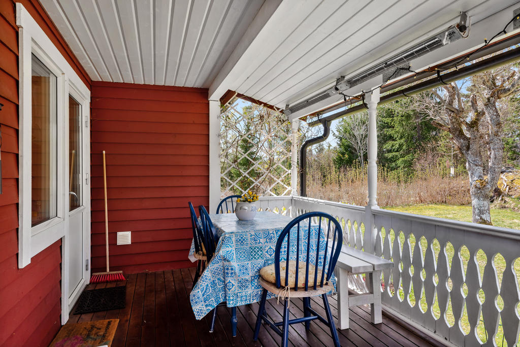 Veranda under tak 