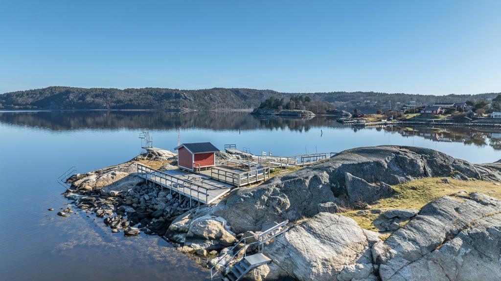 Småholmarnas badplats i Henån