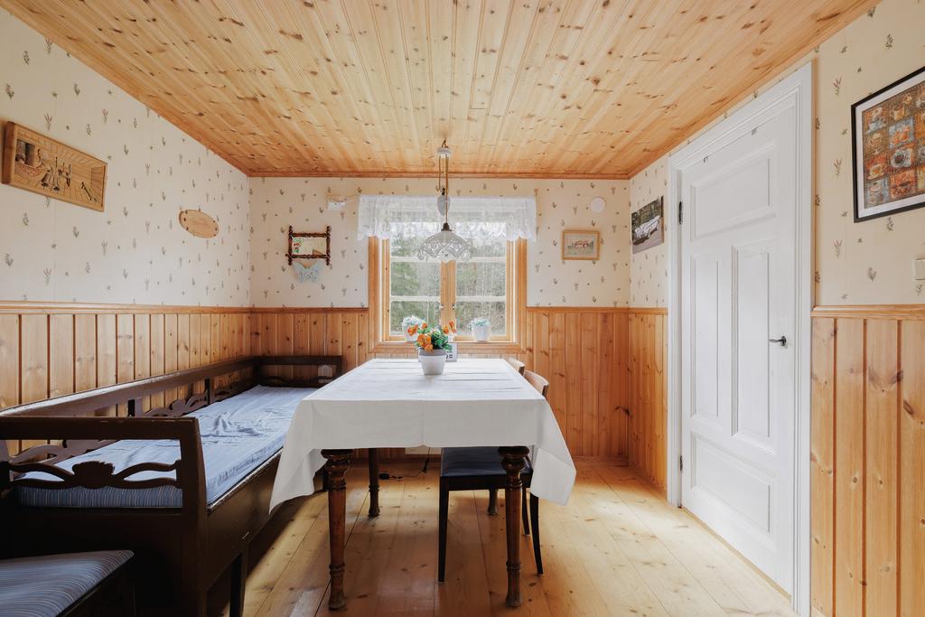 Matplats i anslutning till kök