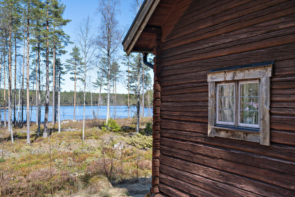 Vy från huset över sjön