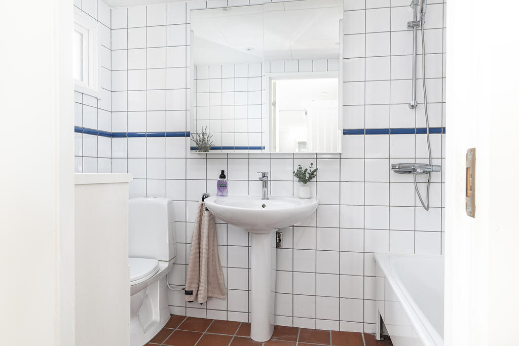 Badrum på entréplan