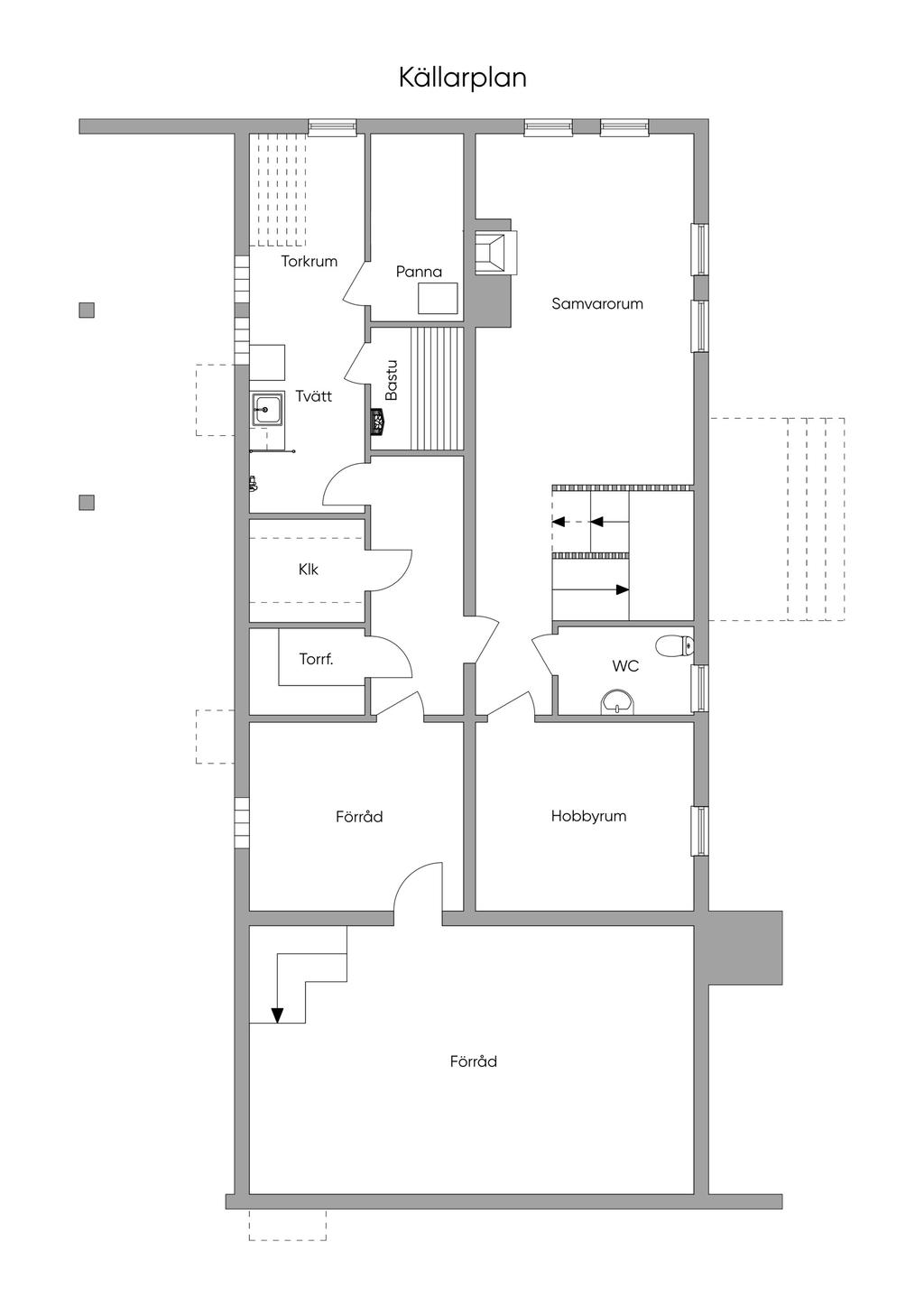 Källarplan