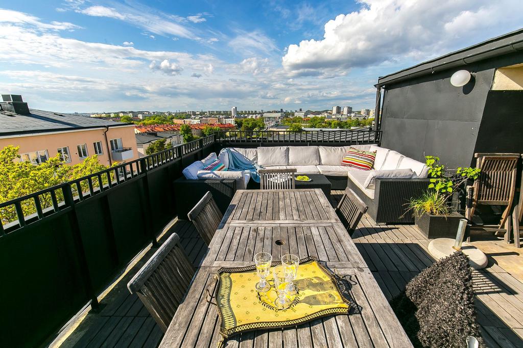 Takterrass på Stagneliusvägen 23