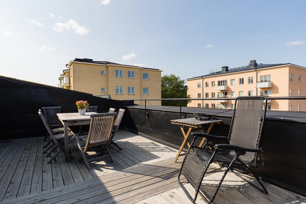 Takterrass på Stagneliusvägen 26