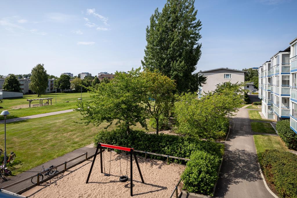 Gården grönskar