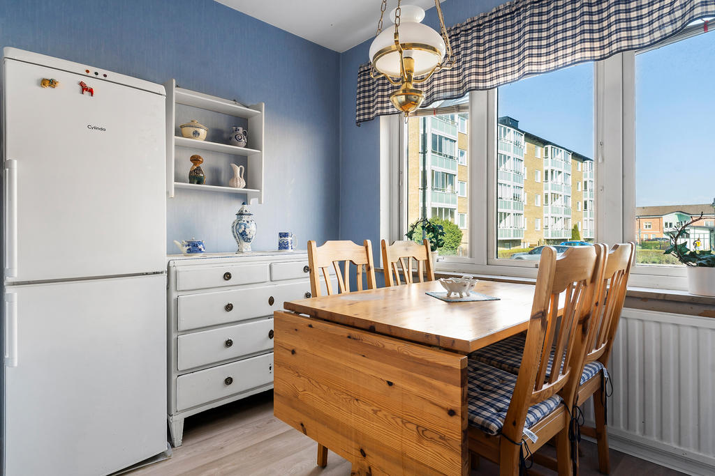 Kök med matplats