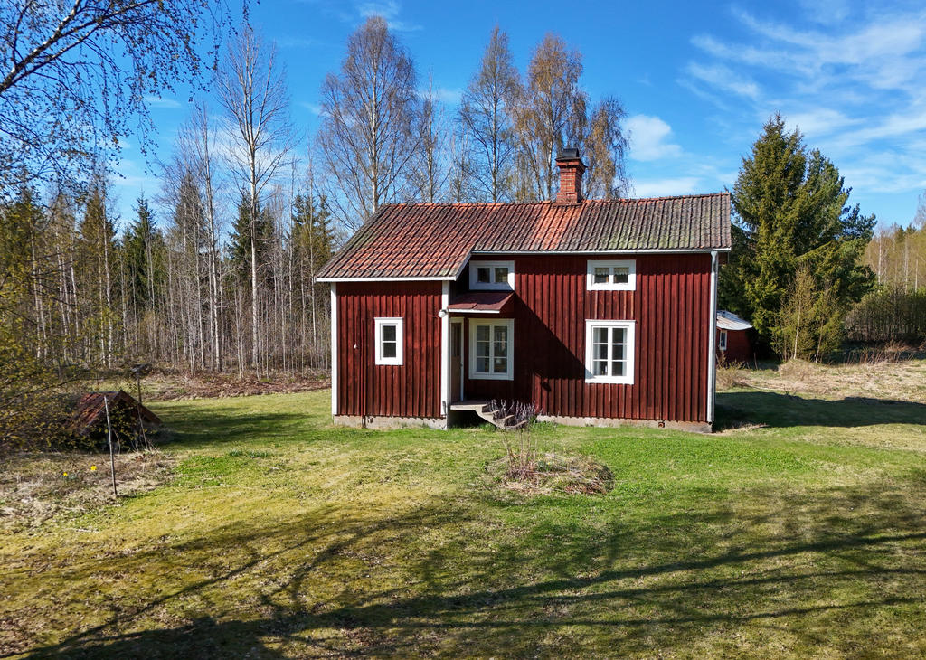 Fasad i söder. 