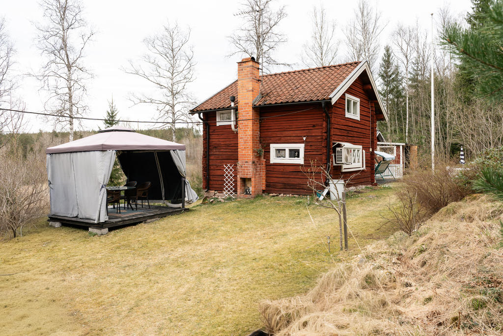 Baksida huset