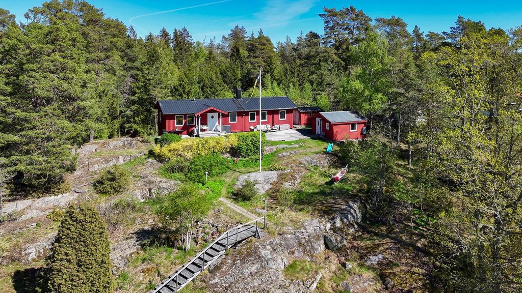 En egen oas uppe på berget!