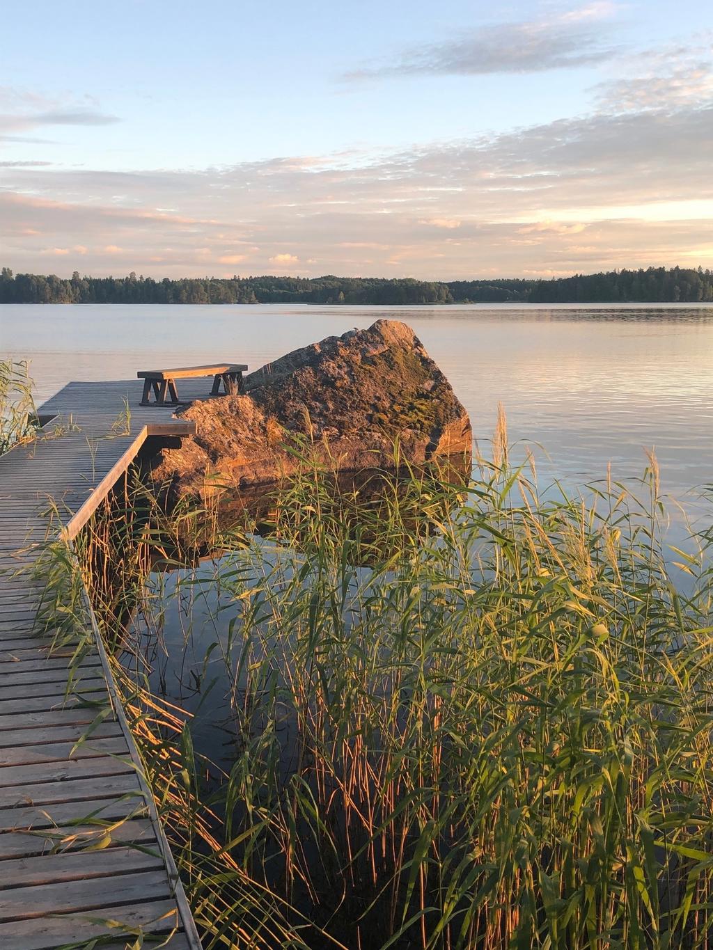 Badstenen (Säljarens sommarbild)