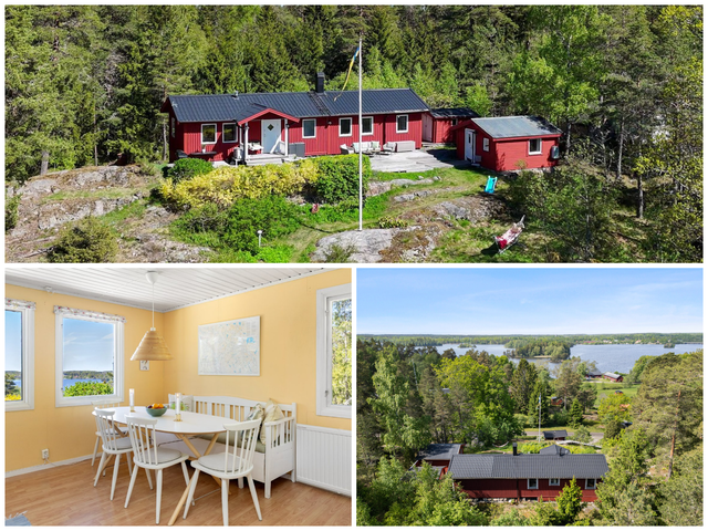 Välkommen till Fejbol Fyrbergsvägen 37! Högt läge och underbar vy över Båven - gångavstånd till flera badplatser och båtplats